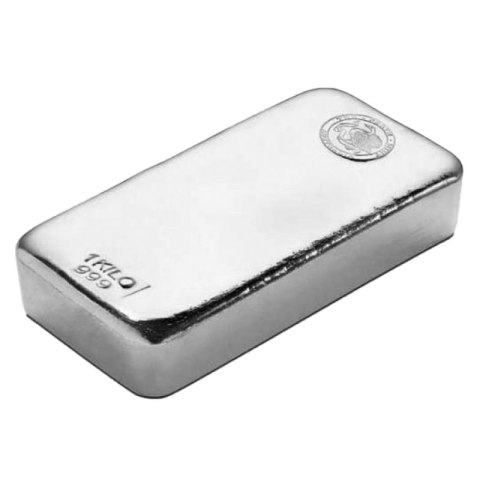 1 kg sztabka srebra Perth Mint – odlewana srebrna sztabka inwestycyjna próby 999 z logo łabędzia