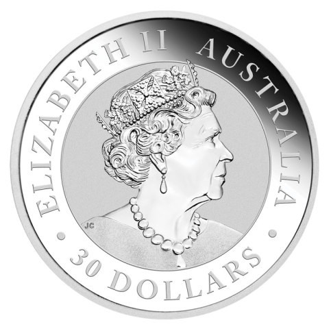 1 kg srebrna moneta Kookaburra 2023 w kapslu ochronnym – Perth Mint
