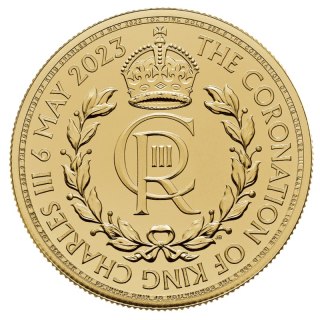 1 Koronacja Karol III Złota Moneta | 2023
