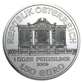 1 Uncja Filharmonicy Wiedeńscy Srebrna Moneta | Mieszane Roczniki