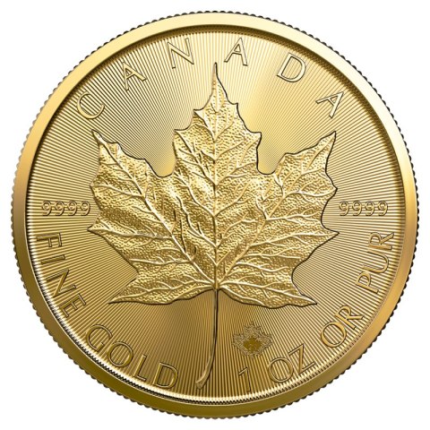 1 oz Liść Klonowy 2023 złota moneta Royal Canadian Mint
