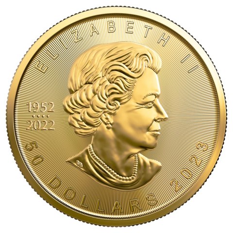 1 oz Liść Klonowy 2023 złota moneta Royal Canadian Mint