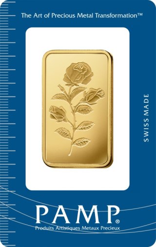 1 Uncja Złota Sztabka | PAMP Rosa