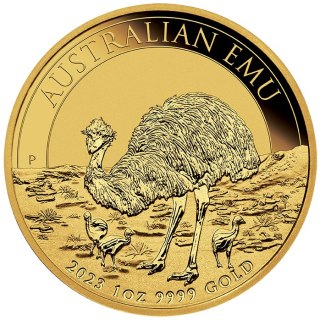 1 oz Emu Perth Mint Złota Moneta | 2023