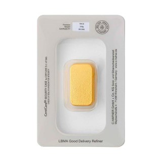 250g Złota Sztabka C.Hafner