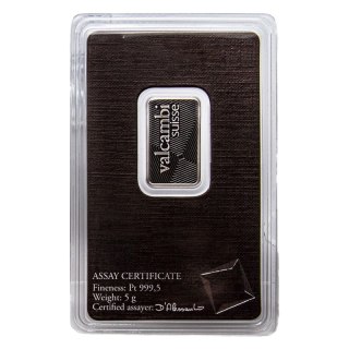 5g Platynowa Sztabka | Valcambi