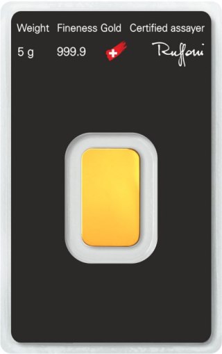 5g Sztabka złota | Argor-Heraeus