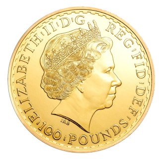 1 Uncja Britannia Złota Moneta | Mieszane Rocznik 999.9