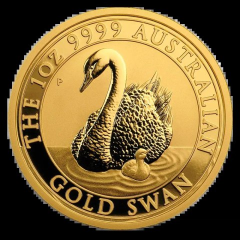 1 Uncja Perth Mint Złoty Łabędź Złota Moneta | 2018