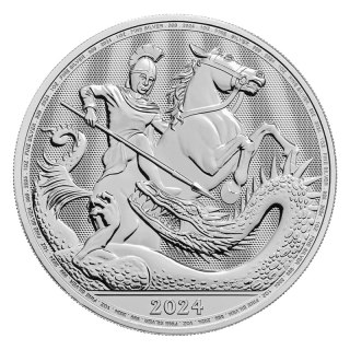 1 oz Św. Jerzy i Smok Srebrna Moneta | 2024