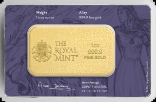 1 oz Una and the Lion Sztabka Złota | Royal Mint