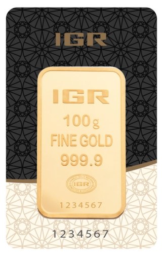 100g Złota Sztabka | Istanbul Gold Refinery