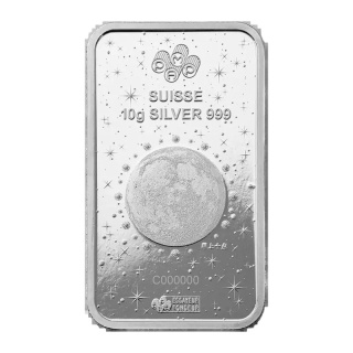 10g Legendarne Księżyce Biały Wąż Srebrny Sztabka | PAMP | 2025