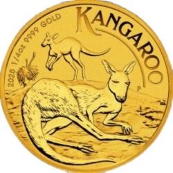 1/4 oz Australijski Kangur Złota Moneta | 2025