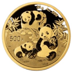 30g Chińska Panda Złota Moneta | 2025