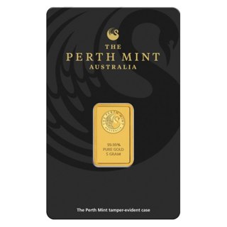 5g Złota Sztabka | Perth Mint | Certyfikat