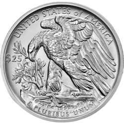 Moneta palladowa 1 uncja Amerykański Orzeł 2021 – pallad próby 999,5 z US Mint