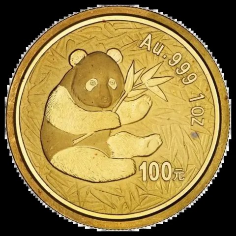 1 Uncja Chińska Panda Złota Moneta | 2000