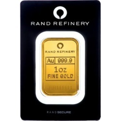 1 Uncja Złota Sztabka | Loxodonta Africana | Rand Refinery