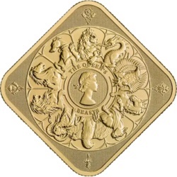 1 oz Bestie Królowej Completer Sztabka Złota | Royal Mint