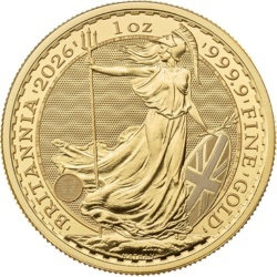 1 oz Britannia Karol III Złota Moneta | 2026