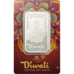Srebrna sztabka PAMP Suisse 1 oz Diwali Lakshmi próba 999,9