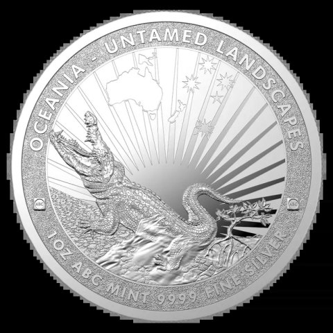 1 oz Korkodyl Srebrna Moneta