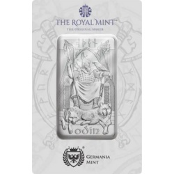 10 oz Odyn Srebrna Sztabka | The Royal Mint