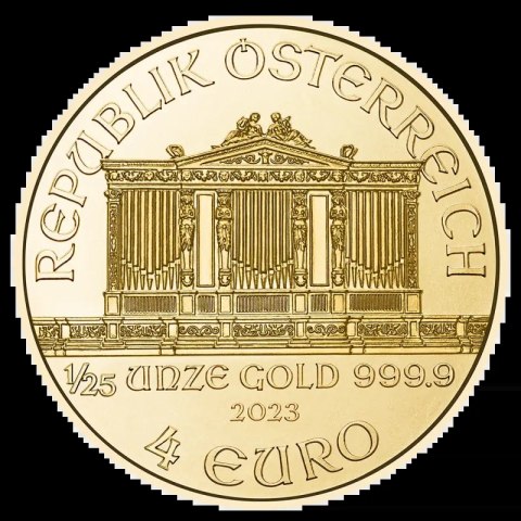 1/25 Unze Gold Philharmoniker | Verschiedene Jahrgänge