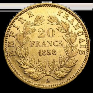 20 Franków Złota Moneta | Lekko uszkodzona