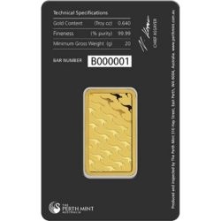 20g Złota Sztabka | Perth Mint | Certyfikat