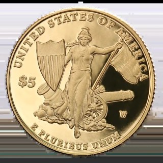 5 Dolarów Medal Honoru Złota Moneta | 2011