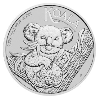 1 kg Koala Silbermünze | 2026