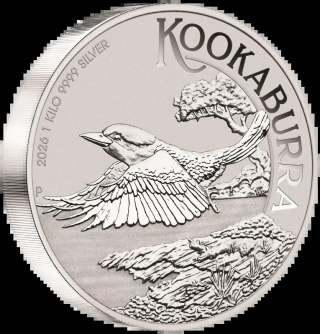 1 Kilogram Kookaburra Srebrna Moneta | 2026
