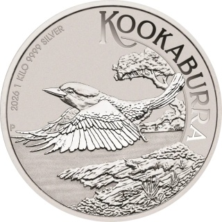 1 kg Kookaburra Silbermünze | 2026