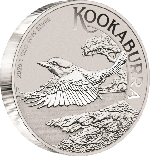 1 kg Kookaburra Silbermünze | 2026