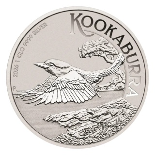 1 kg Kookaburra Silbermünze | 2026
