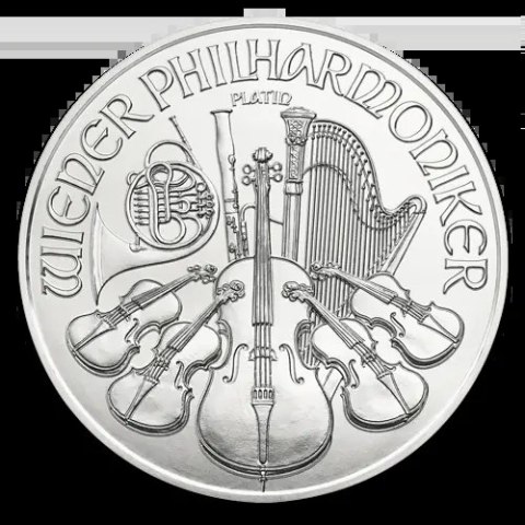 1 Unze Platin Philharmoniker