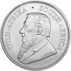1 oz Krügerrand Silbermünze | Gemischte Jahrgänge