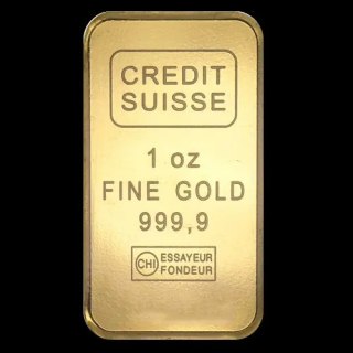 1 oz verschiedene Hersteller Goldbarren LBMA - beschädigt