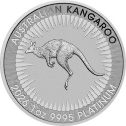 1 oz Australian Kangaroo Platinmünze 2026