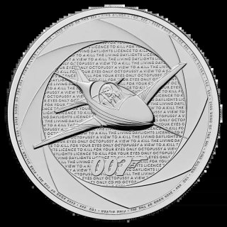 1 oz Bond of the 1980s Silbermünze | 2025