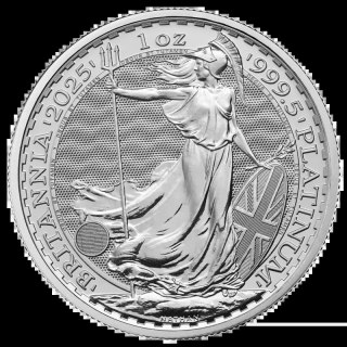 1 oz Britannia Karl III Platinmünze | 2025