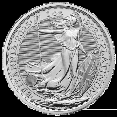 1 oz Britannia Karl III Platinmünze | 2025
