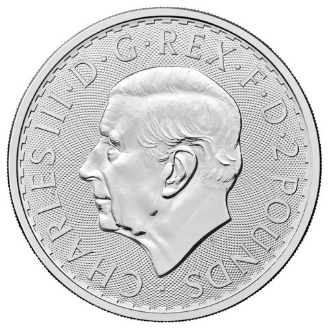 1 oz Britannia König Charles III Silbermünze | 2026
