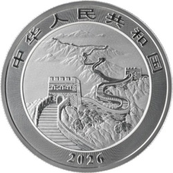 1 oz Chinesischer Drache Silbermünze | China Gold Coin Inc. | 2026