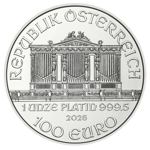 1 oz Wiener Philharmoniker Platinmünze | 2026