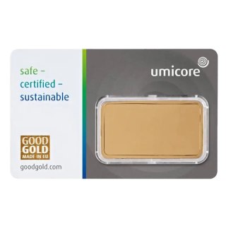 1 oz Goldbarren | Umicore