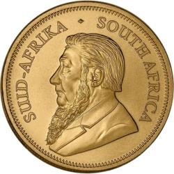 Krugerrand 2026 1 oz Gold-Anlagemünze – GoldInvest24 Schutzkapsel
