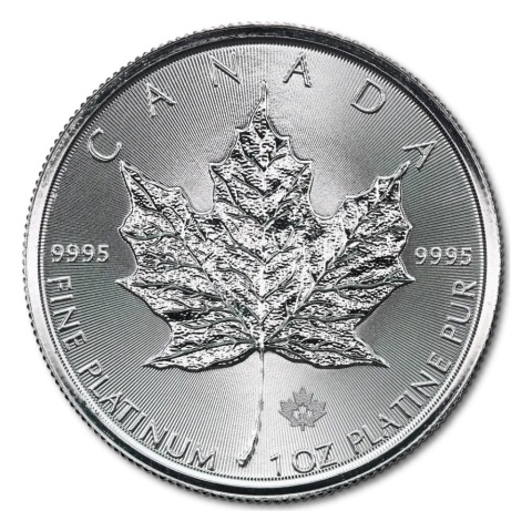 1 oz Maple Leaf Platinmünze gemischte Jahrgänge